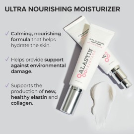 ALASTIN Skincare Ultra Nourishing Face Moisturizer Cream (2 oz) | Daily Hydrating Lotion For Dry Skin | Supports New Collagen & Elastin Production
