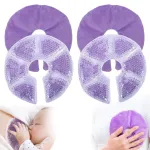 Breast Therapy Pads - Hot & Cold Gel Pads for Breastfeeding & Postpartum Recovery, Pain Relief for Mastitis & Engorgement