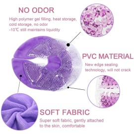 Breast Therapy Pads - Hot & Cold Gel Pads for Breastfeeding & Postpartum Recovery, Pain Relief for Mastitis & Engorgement