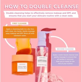 Glow Recipe Papaya Enzyme Cleansing Balm Makeup Remover - Gentle Exfoliator, Makeup Melting Balm & Face Cleanser for Women - Exfoliating Face Wash to Even Skin Tone & Lock-in Facial Hydration (3.38oz) Glow Recipe Papaya Enzyme Cleansing Balm Makeup Remover - Gentle Exfoliator, Makeup Melting Balm & Face Cleanser for Women - Exfoliating Face Wash to Even Skin Tone & Lock-in Facial Hydration (3.38oz)