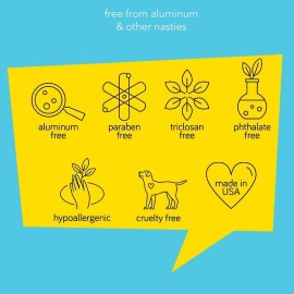 Fresh Monster Natural Deodorant for Kids & Teens, Aluminum Free, Paraben Free, Hypoallergenic Deodorant, Gummy Burst (1.76oz) Fresh Monster Natural Deodorant for Kids & Teens, Aluminum Free, Paraben Free, Hypoallergenic Deodorant, Gummy Burst (1.76oz)