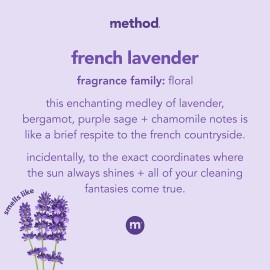 Method Gel Hand Wash, French Lavender, Biodegradable Formula, 12 fl oz (Pack of 3) Method Gel Hand Wash, French Lavender, Biodegradable Formula, 12 fl oz (Pack of 3)