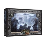 A Song of Ice and Fire Tabletop Miniatures Game Night\'s Watch Attachments I BOX SET - Strengthen Your Defenders! Strategy Game for Adults, Ages 14+, 2+ Players, 45-60 Minute Playtime, Made by CMON