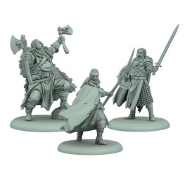 CMON A Song of Ice and Fire Tabletop Miniatures Game Stark Unit Attachments Box I - Enhance Your Stark Units! Strategy Game for Adults, Ages 14+, 2+ Players, 45-60 Minute Playtime, Made