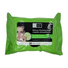 Global Beauty Care Makeup Cleansing Wipes 120 Count (4-Pack) (4PK CUCUMBER EXTRACT)