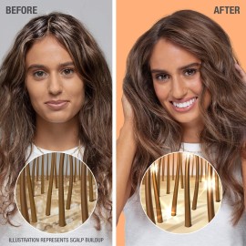 Neutrogena Exfoliating Healthy Scalp Clarify & Shine Shampoo for Oily Hair and Scalp, Anti-Residue Shampoo with Pink Grapefruit, pH-Balanced, Paraben & Phthalate-Free, Color-Safe, 12oz Neutrogena Exfoliating Healthy Scalp Clarify & Shine Shampoo for Oily Hair and Scalp, Anti-Residue Shampoo with Pink Grapefruit, pH-Balanced, Paraben & Phthalate-Free, Color-Safe, 12oz