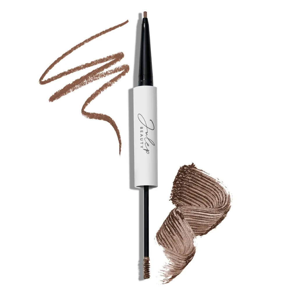 Julep Brow 101 Sculpting Pencil & Tinted Brow Gel Set - Dual-Ended Eyebrow Tool with Brush and Precision Tip - Long-Lasting, Waterproof Formula for Perfectly Defined and Tinted Brows -Medium Brown Julep Brow 101 Sculpting Pencil & Tinted Brow Gel Set - Dual-Ended Eyebrow Tool with Brush and Precision Tip - Long-Lasting, Waterproof Formula for Perfectly Defined and Tinted Brows -Medium Brown