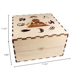 The Broken Token Game Crate Upgrade Compatible with Spirit Island