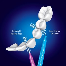 Piksters Interdental Brushes, 35 pk, Size 00, Interdental Tooth Brush for Extremely Tight Gaps, Gum Soft Bristles for Plaque Removal, Safe for Braces Piksters Interdental Brushes, 35 pk, Size 00, Interdental Tooth Brush for Extremely Tight Gaps, Gum Soft Bristles for Plaque Removal, Safe for Braces