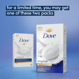Dove Beauty Bar Soap Original 24 Count for Soft, Smooth Skin, with 1/4 Moisturizing Cream 3.75 oz Dove Beauty Bar Soap Original 24 Count for Soft, Smooth Skin, with 1/4 Moisturizing Cream 3.75 oz