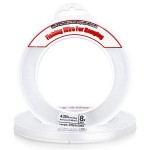 Clear Fishing Wire, Acejoz 656FT Fishing Line Clear Invisible Hanging Wire Strong Nylon String Supports 43 Pounds for Balloon Garland Hanging Decorations