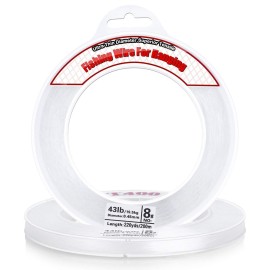 Clear Fishing Wire, Acejoz 656FT Fishing Line Clear Invisible Hanging Wire Strong Nylon String Supports 43 Pounds for Balloon Garland Hanging Decorations Clear Fishing Wire, Acejoz 656FT Fishing Line Clear Invisible Hanging Wire Strong Nylon String Supports 43 Pounds for Balloon Garland Hanging Decorations