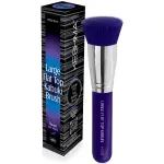 Keshima Large Flat Top Kabuki Foundation Brush - Neon Purple Premium Makeup Brush for Liquid, Cream, and Powder - Buffing, Blending, and Face - 1.6 Top Diameter