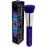 Keshima Large Flat Top Kabuki Foundation Brush - Neon Purple Premium Makeup Brush for Liquid, Cream, and Powder - Buffing, Blending, and Face - 1.6 Top Diameter