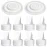 PumpMom-us Breast Pump Parts, 8 Duckbill Valves and 2 Silicone Membrane for Spectra S2, S1 and 9 Plus Breastpumps, Compatible with Spectra Valves and Silicone Diaphragm