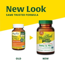 MEGAFOOD Baby & Me 2 DHA & Choline Prenatal, 60 CT MEGAFOOD Baby & Me 2 DHA & Choline Prenatal, 60 CT