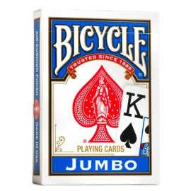 Bicycle Playing Cards, Jumbo Index, 12 Pack,Red & Blue Bicycle Playing Cards, Jumbo Index, 12 Pack,Red & Blue