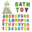 Bath Toys Organizer + 36 Soft Foam ABC 123 Letters & Numbers Bathroom Alphabet Baby Toys for Early Learning Foam Letters and Quick Dry Storage Net Bag