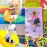 SkiBeaut Toddlers Ankle Boy Socks- 12 Pairs Non Slip Kids Low Cut Toddler Boys Girls Grips Anti Skid Sticky Socks 12-36 Months 1-3 Years Old