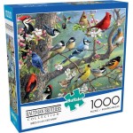 Buffalo Games - Hautman - Birds in an Orchard - 1000 Piece Jigsaw Puzzle For Adults -Challenging Puzzle Perfect for Game Nights - Finished Size is 26.75 x 19.75
