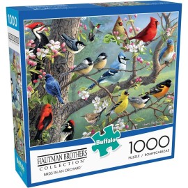 Buffalo Games - Hautman - Birds in an Orchard - 1000 Piece Jigsaw Puzzle For Adults -Challenging Puzzle Perfect for Game Nights - Finished Size is 26.75 x 19.75