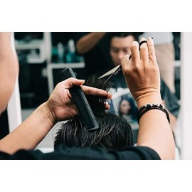 Facn Professional Razor Edge Barber Hair Cutting Scissors - Japanese Stainless Steel - 6.5 Length - Fine Adjustment Tension Screw - Salon Quality Premium Shears (The Bravo)