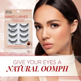 Ardell Strip Lashes Naked Lashes 421, 4 Pairs x 1-Pack