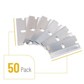 Bates- Single Edge Razor Blades, 50 Pack, Silver, Razor Blades Single Edge Bates- Single Edge Razor Blades, 50 Pack, Silver, Razor Blades Single Edge