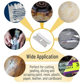 Bates- Single Edge Razor Blades, 50 Pack, Silver, Razor Blades Single Edge Bates- Single Edge Razor Blades, 50 Pack, Silver, Razor Blades Single Edge