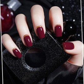 VENALISA 15ml Dark Red Gel Nail Polish, Burgundy Claret-Red Color Soak Off UV LED Nail Gel Polish Nail Art Starter Manicure Salon DIY at Home, 0.53 OZ VENALISA 15ml Dark Red Gel Nail Polish, Burgundy Claret-Red Color Soak Off UV LED Nail Gel Polish Nail Art Starter Manicure Salon DIY at Home, 0.53 OZ