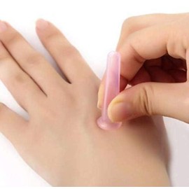 LASSUM 4 Pieces Facial Cupping Therapy Set Anti Cellulite Silicone Vacuum Cupping Cups for Face and Eye Cupping Massage (2 Small + 2 Large) LASSUM 4 Pieces Facial Cupping Therapy Set Anti Cellulite Silicone Vacuum Cupping Cups for Face and Eye Cupping Massage (2 Small + 2 Large)