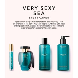 Victoria\'s Secret Very Sexy Sea Fragrance Lotion, Notes of Italian Bergamot, Neroli Blossom & Sundrenched Cedar, (8.4 oz) Victoria\'s Secret Very Sexy Sea Fragrance Lotion, Notes of Italian Bergamot, Neroli Blossom & Sundrenched Cedar, (8.4 oz)