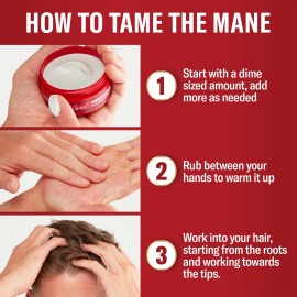 Old Spice No Crunch Crme, Hair Styling Crme for Men, Low Hold with Low Shine, 2.22 oz