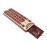 House of Cribbage - 4 Track Continuous Cribbage Board Inlaid in Bloodwood - Size: 13.5 Inches - Storage Drawer for Cribbage Pegs and Score Marking Fields for Skunks, Corners and Won Games