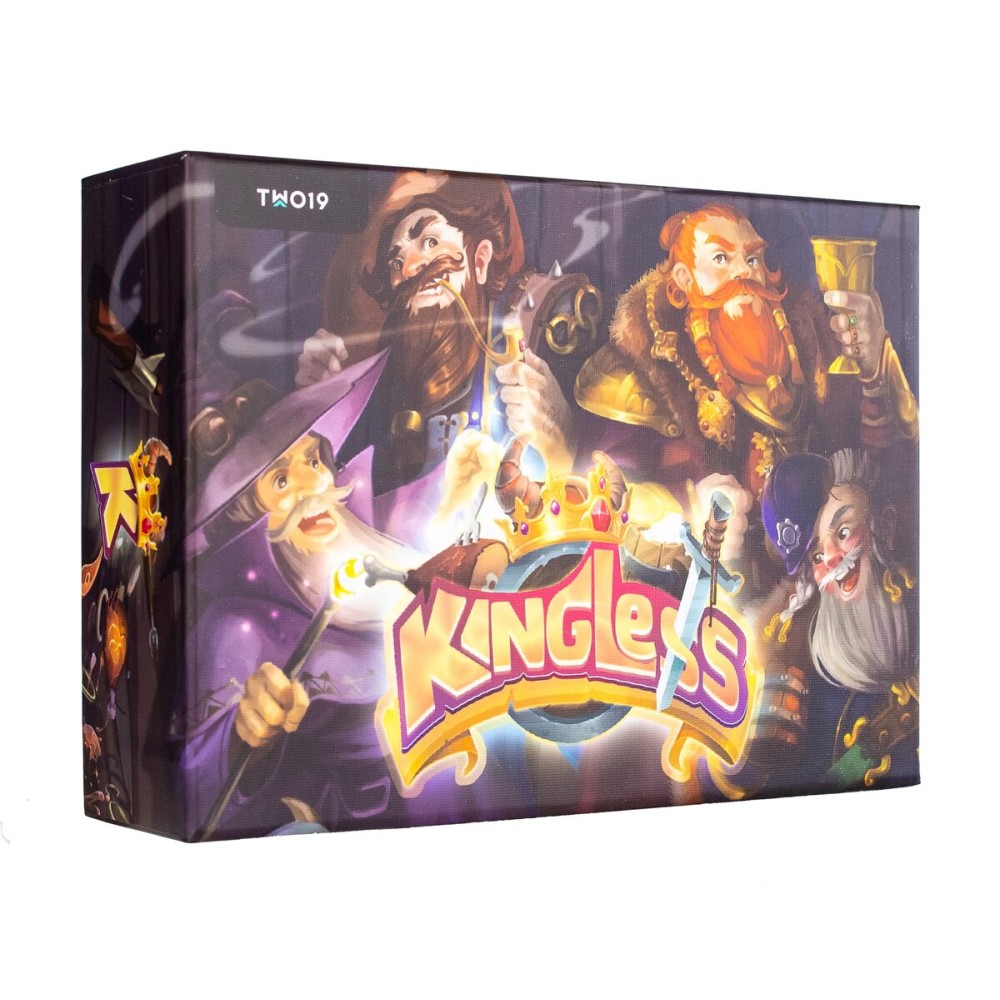Two19 Kingless - The Dwarven Card Game of Strategy, Chaos & Power Plays, for Fast, Funny Game Nights
