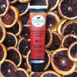 Dionis Goat Milk Skincare 3.3oz Blood Orange Hand & Body Cream - Travel Size Hand Lotion For Hydrating & Moisturizing Dry Skin - Cruelty Free Cream Made In The USA - Paraben Free Formula Dionis Goat Milk Skincare 3.3oz Blood Orange Hand & Body Cream - Travel Size Hand Lotion For Hydrating & Moisturizing Dry Skin - Cruelty Free Cream Made In The USA - Paraben Free Formula