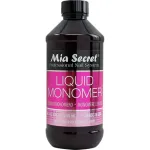 Mia Secret Liquid Monomer 8 oz. Professional Acrylic Nail System - MMA FREE - Made in the USA