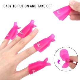 (10 Pcs Pink) Plastic Acrylic Nail Art Soak Off Cap Clip UV Gel Polish Remover Wrap Tool Gel Nail Polish Remover Clips for Fingernail Removal Soak Off Clips Wrap Cleaner Cap Clip (10 Pcs Pink) Plastic Acrylic Nail Art Soak Off Cap Clip UV Gel Polish Remover Wrap Tool Gel Nail Polish Remover Clips for Fingernail Removal Soak Off Clips Wrap Cleaner Cap Clip