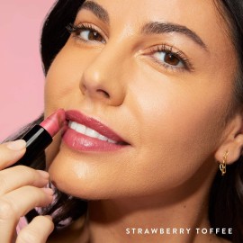 LAURA GELLER NEW YORK Italian Marble Sheer Lipstick - Strawberry Toffee - Hydrating & Lightweight - Vitamin E & Caster Seed Oil - Cream Finish LAURA GELLER NEW YORK Italian Marble Sheer Lipstick - Strawberry Toffee - Hydrating & Lightweight - Vitamin E & Caster Seed Oil - Cream Finish
