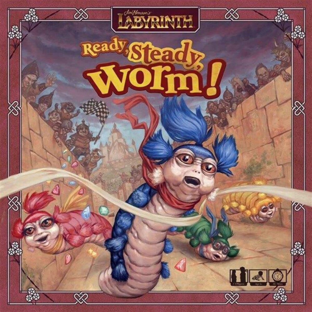 Jim Henson\'s Labyrinth: Ready, Steady, Worm! Board Game