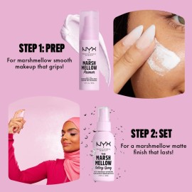 NYX PROFESSIONAL MAKEUP Marshmellow Smoothing Primer, Vegan Face Primer, 10-In-1 Skin Benefits NYX PROFESSIONAL MAKEUP Marshmellow Smoothing Primer, Vegan Face Primer, 10-In-1 Skin Benefits