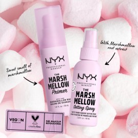 NYX PROFESSIONAL MAKEUP Marshmellow Smoothing Primer, Vegan Face Primer, 10-In-1 Skin Benefits NYX PROFESSIONAL MAKEUP Marshmellow Smoothing Primer, Vegan Face Primer, 10-In-1 Skin Benefits