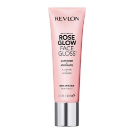 Revlon PhotoReady Face Gloss Rose Glow Primer, Makeup for All Skin Types, Hydrates, Illuminates & Moisturizes, Infused with Glycerin & Olive Oil Extract, 80% Water, 1 Fl Oz Revlon PhotoReady Face Gloss Rose Glow Primer, Makeup for All Skin Types, Hydrates, Illuminates & Moisturizes, Infused with Glycerin & Olive Oil Extract, 80% Water, 1 Fl Oz