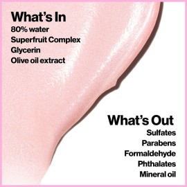 Revlon PhotoReady Face Gloss Rose Glow Primer, Makeup for All Skin Types, Hydrates, Illuminates & Moisturizes, Infused with Glycerin & Olive Oil Extract, 80% Water, 1 Fl Oz Revlon PhotoReady Face Gloss Rose Glow Primer, Makeup for All Skin Types, Hydrates, Illuminates & Moisturizes, Infused with Glycerin & Olive Oil Extract, 80% Water, 1 Fl Oz