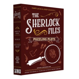 Indie Boards and Cards The Sherlock Files: Puzzling Plots, Brown
