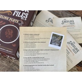 Indie Boards and Cards The Sherlock Files: Puzzling Plots, Brown