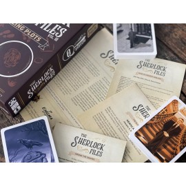 Indie Boards and Cards The Sherlock Files: Puzzling Plots, Brown