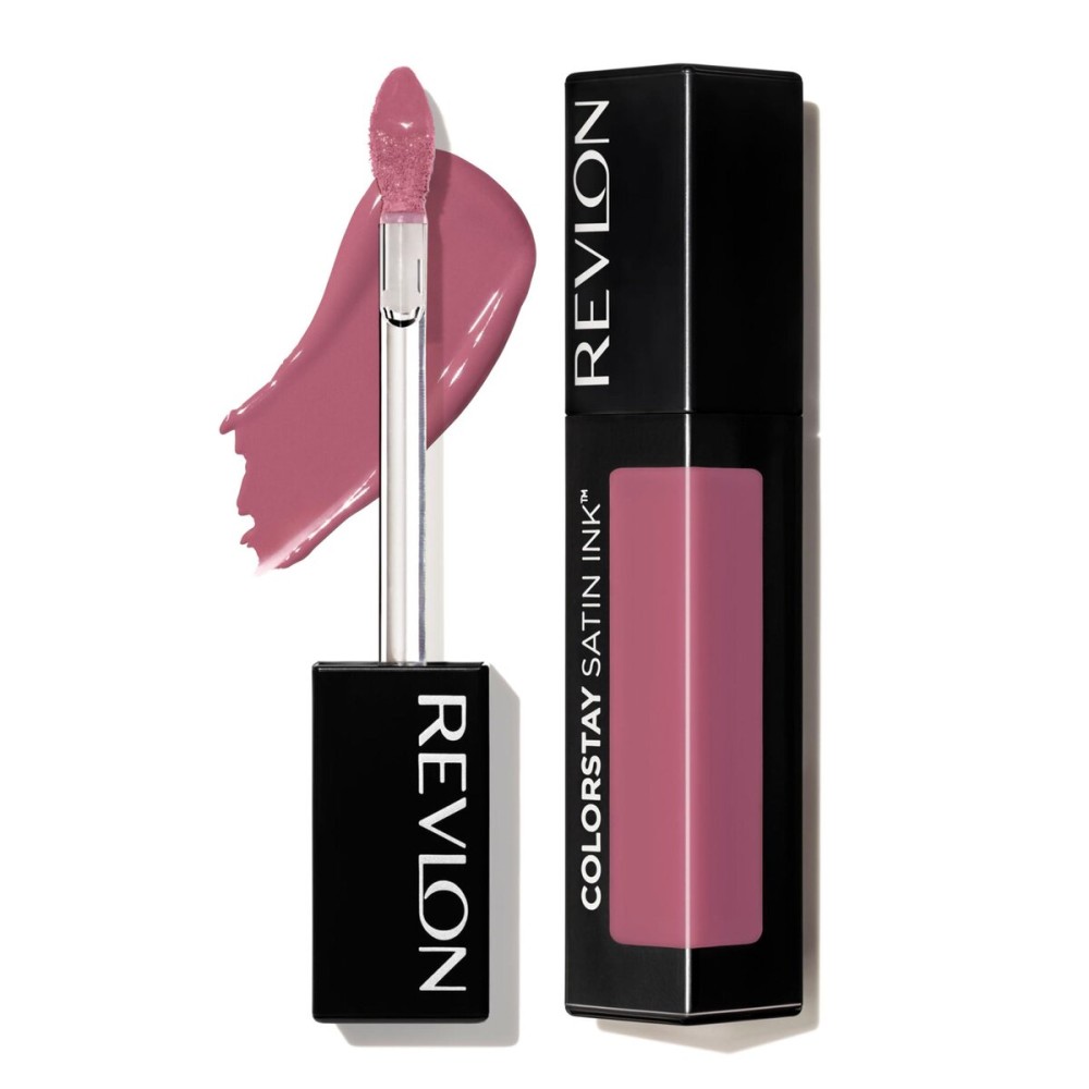 Revlon ColorStay Satin Ink Liquid Lipstick, Longwear Rich Lip Colors, Formulated with Black Currant Seed Oil, 009 Speak Up, 0.17 fl oz Revlon ColorStay Satin Ink Liquid Lipstick, Longwear Rich Lip Colors, Formulated with Black Currant Seed Oil, 009 Speak Up, 0.17 fl oz