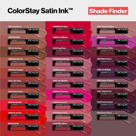 Revlon ColorStay Satin Ink Liquid Lipstick, Longwear Rich Lip Colors, Formulated with Black Currant Seed Oil, 009 Speak Up, 0.17 fl oz Revlon ColorStay Satin Ink Liquid Lipstick, Longwear Rich Lip Colors, Formulated with Black Currant Seed Oil, 009 Speak Up, 0.17 fl oz