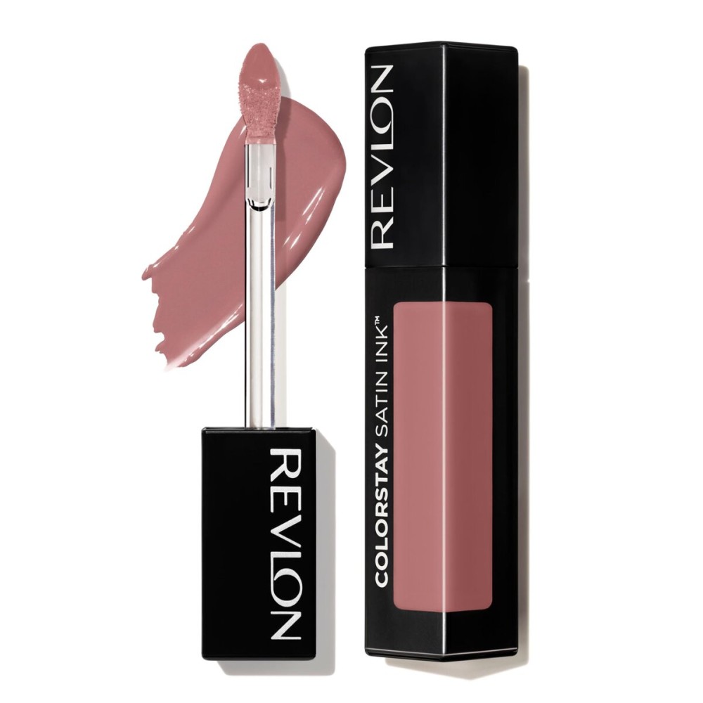 Revlon Liquid Lipstick, Face Makeup, ColorStay Satin Ink, Longwear Rich Lip Colors, Formulated with Black Currant Seed Oil, 007 Partner in Crime, 0.17 Fl Oz Revlon Liquid Lipstick, Face Makeup, ColorStay Satin Ink, Longwear Rich Lip Colors, Formulated with Black Currant Seed Oil, 007 Partner in Crime, 0.17 Fl Oz